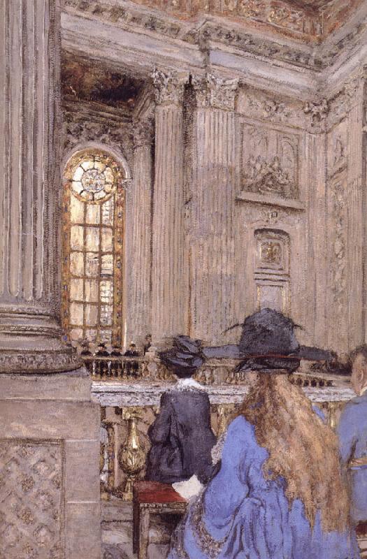 Edouard Vuillard The chapel at Versailles France oil painting art